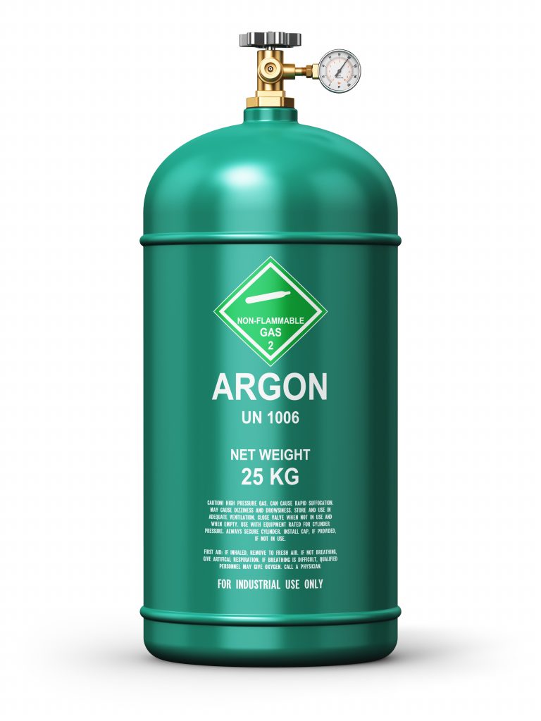 Schutzgas Argon / inert gas argon