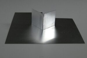 Thin aluminum sheet welded