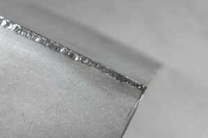 titanium weld seam